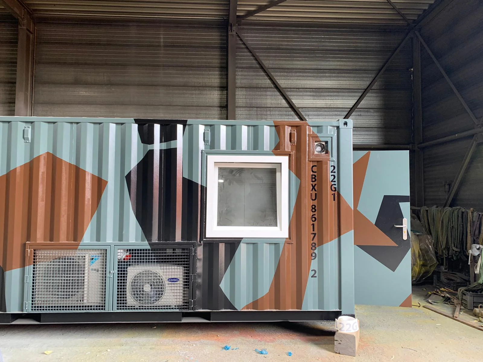 Custom Mobile Office Container for Defence